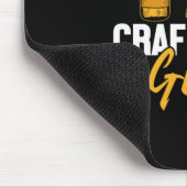 Bier Drinker Craft Biermädchen Geburtstag Mousepad (Ecke)