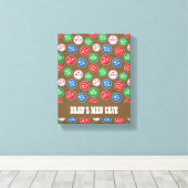 Bier Drinker Flasche Kapseln DruckMan Höhle Leinwanddruck (Insitu (Holzboden))