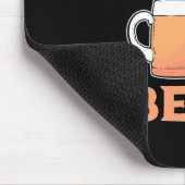 Bier Drinker Mama braucht Bier Mousepad (Ecke)