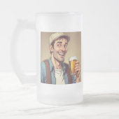 Bier Drinker Mattglas Bierglas (Links)