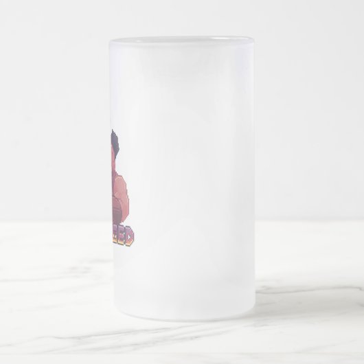 Bier Drinker Mattglas Bierglas (Mittel)