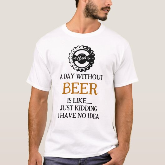 Bier Drinker-T - Shirt (Vorderseite)
