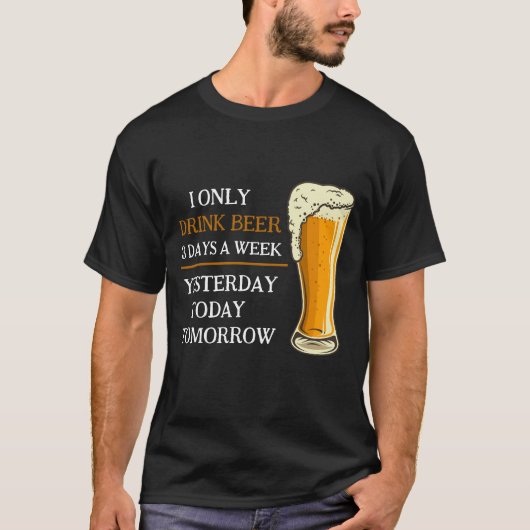 Bier Drinker-T - Shirt (Vorderseite)