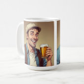 Bier Drinker Tasse (Vorderseite Links)