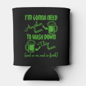 Bier Drinks Spaß Dosenkühler (Rückseite)