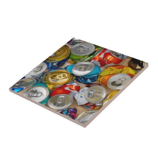 BIER-Druck aus Aluminiumdosen Fliese (Seite)