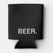 BIER. Eigene Farbe Dosenkühler (Vorderseite)