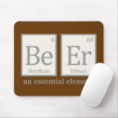 Bier, ein wesentliches Element Mousepad (Mit Mouse)