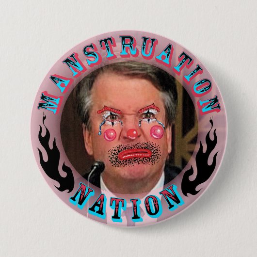 Bier eines Clowns Button (Vorderseite)