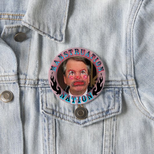 Bier eines Clowns Button (Beispiel)