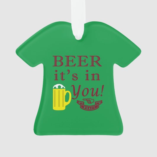 Bier es in dir! Farbe Ornament (Rückseite)