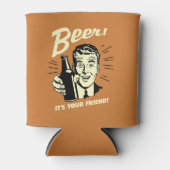 Bier: Es ist dein Freund Dosenkühler (Vorderseite)