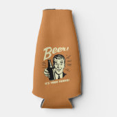 Bier: Es ist dein Freund Flaschenkühler (Vorderseite)