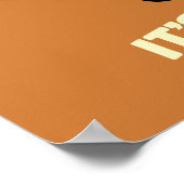 Bier: Es ist dein Freund Poster (Ecke)