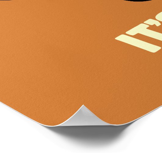 Bier: Es ist dein Freund Poster (Ecke)