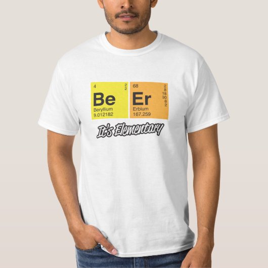 Bier - es ist grundlegend T-Shirt (Vorderseite)