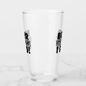 BIER ES IST, WAS ICH TUE! GLAS (Links)