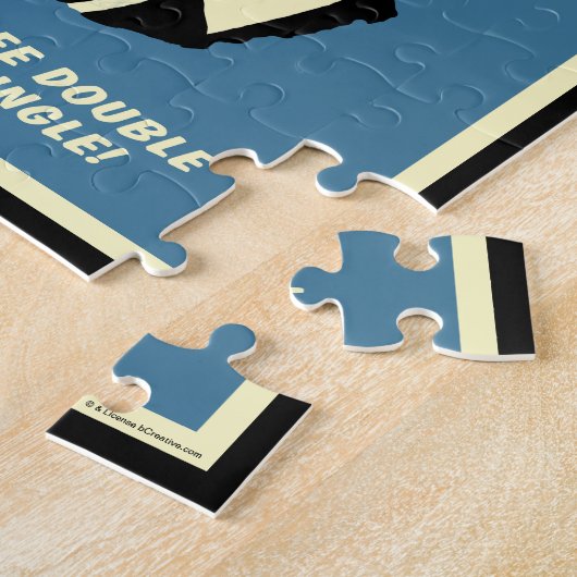 Bier: Es macht Sie doppelt sehen Puzzle (Seite)