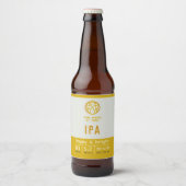 Bier-Etikett für IPA-Boxen oder Zuhause-Bierflasch Bierflaschenetikett (Vorderseite)