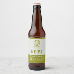 Bier-Etikett für NEIPA-Boote, Zuhause-Bierflasche Bierflaschenetikett
