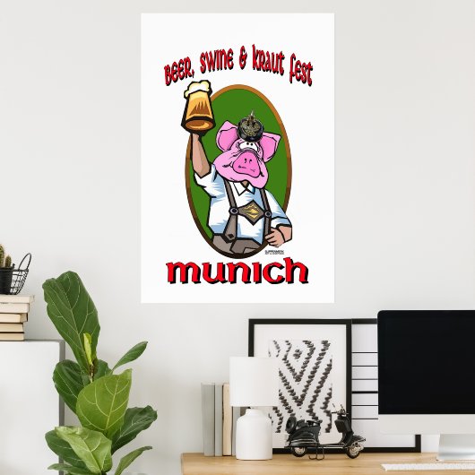 Bier Fest Poster (Heimbüro)