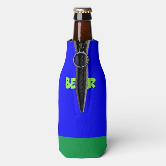 BIER FLASCHENKÜHLER (Flasche Rückseite)