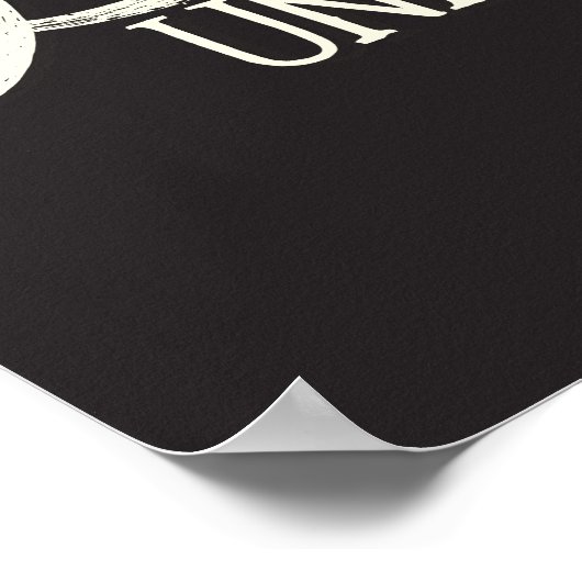 Bier Frage kein Albernes Fragenposter Poster (Ecke)