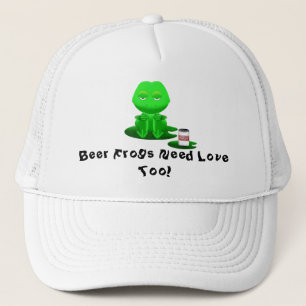 Bier-Frosch-Hut Truckerkappe