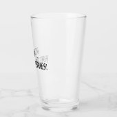 BIER... FÜR DIE NERVEN! GLAS (Links)