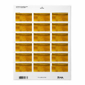 Bier Galaxy a Celestie Quenching Foam Adressaufkleber (Vorne)