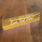 Bier Galaxy a Celestie Quenching Foam Namensplakette (Seite)