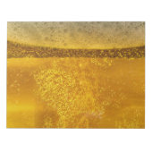 Bier Galaxy a Celestie Quenching Foam Notizblock (Vorderseite)