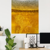 Bier Galaxy a Celestie Quenching Foam Poster (Heimbüro)