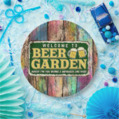 Bier Garden Pappteller (Party)