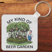 Bier Garden Schlüsselanhänger (Rückseite)