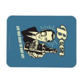 Bier: Geben Sie Ihrem Gehirn die Nacht ab Magnet (Horizontal)