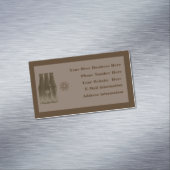 Bier-Gebräu-Visitenkarte-Magnet 1 Magnetische Visitenkarte (Beispiel)
