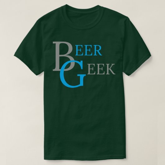 BIER GEEK T-Shirt (Design vorne)
