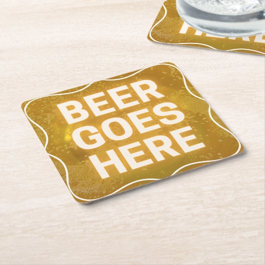 Bier geht hier Untersetzer (angewinkelt)