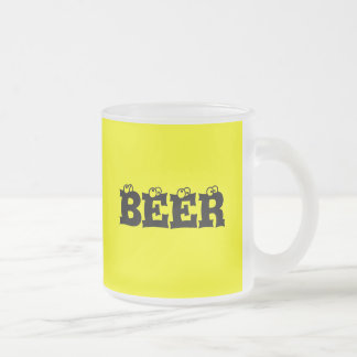 BIER-GESCHENK MATTGLASTASSE