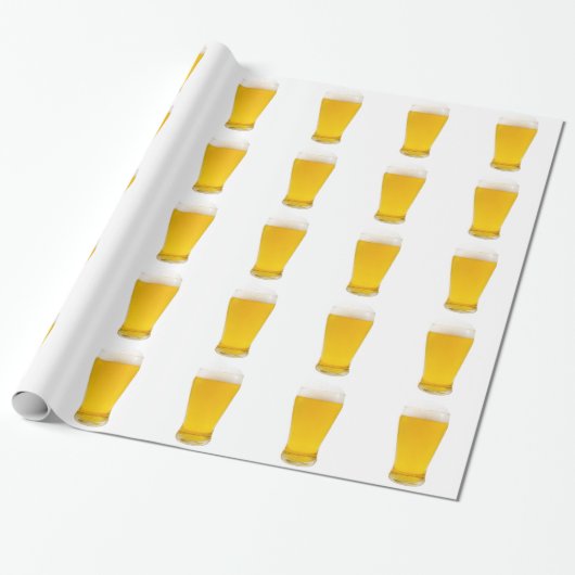 Bier Geschenkpapier (Ungerollt)