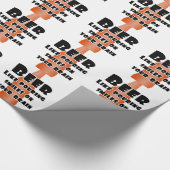 Bier Geschenkpapier (Ecke)