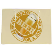 Bier-Geschenktüten Große Geschenktüte (Vorderseite)