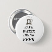 Bier-Getränk-Nahrung Button (Vorne & Hinten)