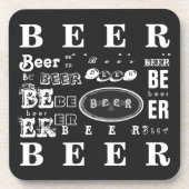 Bier Getränkeuntersetzer (Vorderseite)