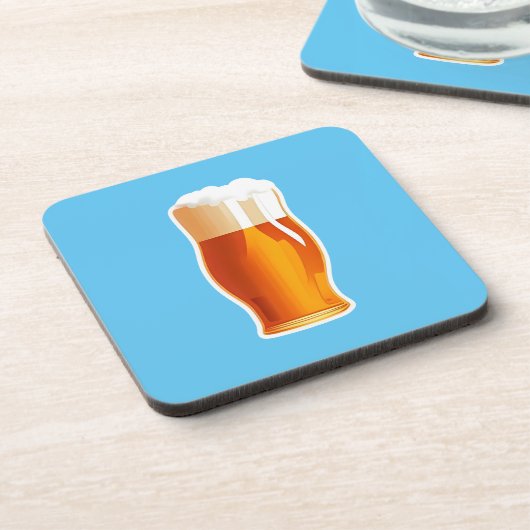 Bier Getränkeuntersetzer (Linke Seite)