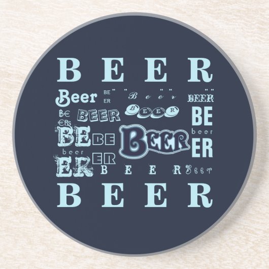 Bier Getränkeuntersetzer (Vorne)