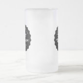 Bier-glänzender Vater Mattglas Bierglas (Mittel)