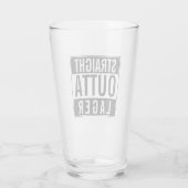 Bier Glas (Rückseite)