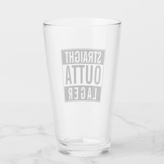 Bier Glas (Rückseite)